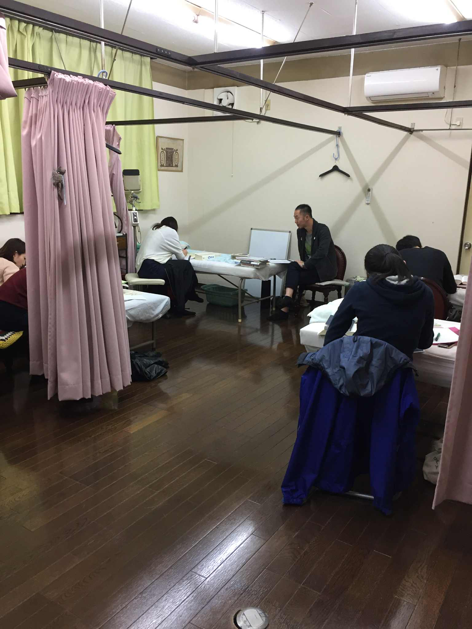 井田クラスの授業風景